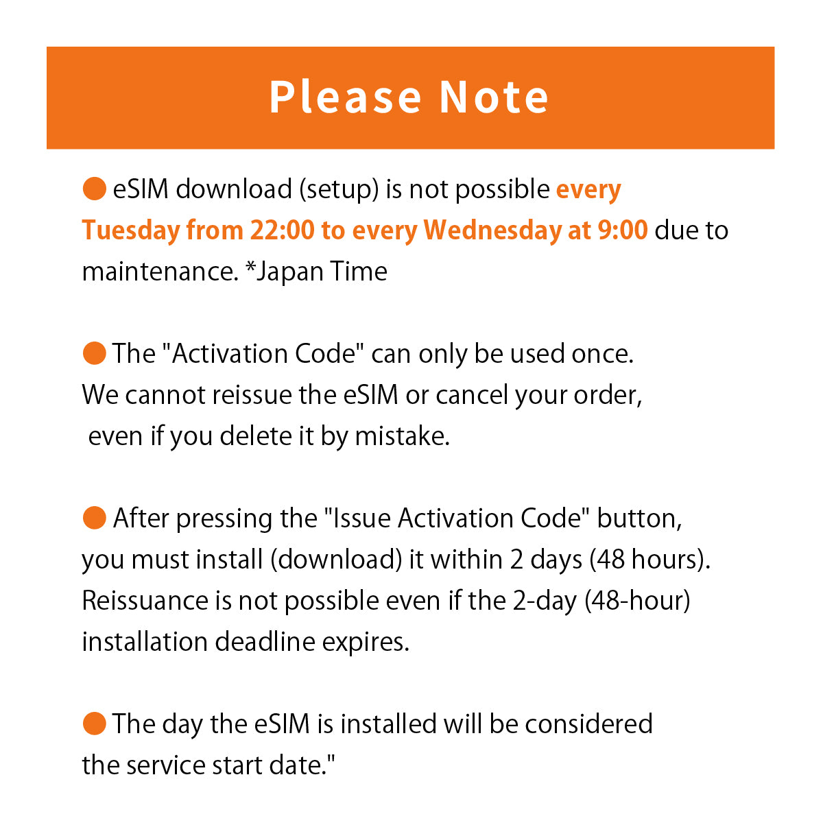 Japan Data eSIM 30GB/8days