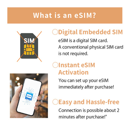 Japan Data eSIM　100GB／365days