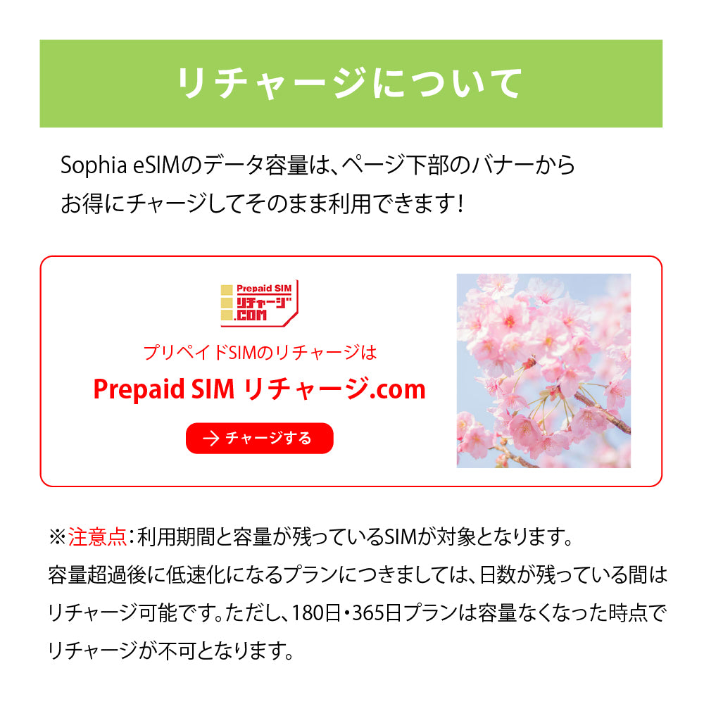 日本国内専用 データeSIM　10GB／8日間