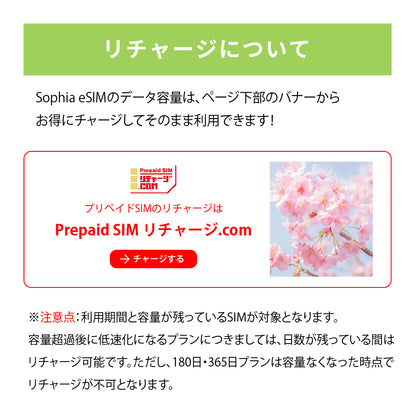 日本国内専用 データeSIM　10GB／8日間