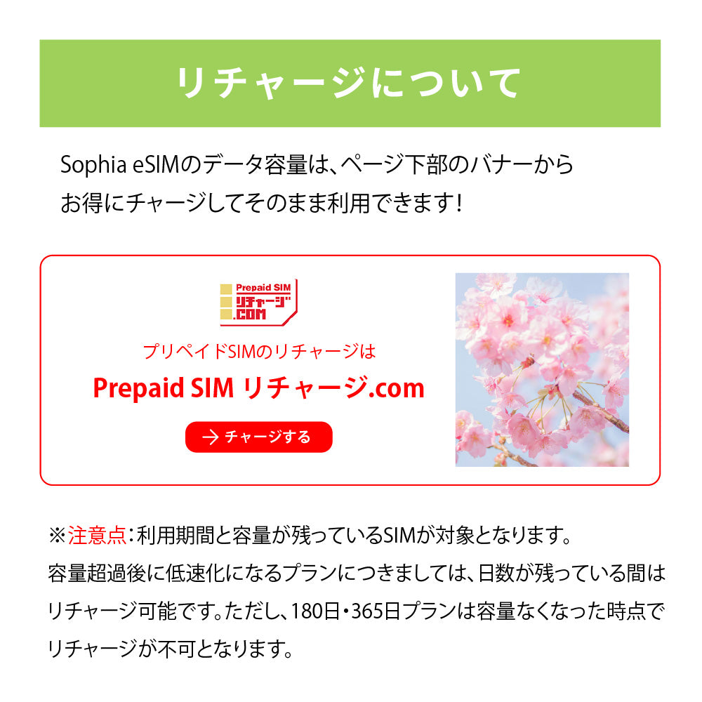 日本国内専用 データeSIM　15GB／5日間
