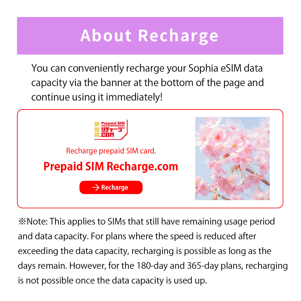 Japan Data eSIM　3GB／3days