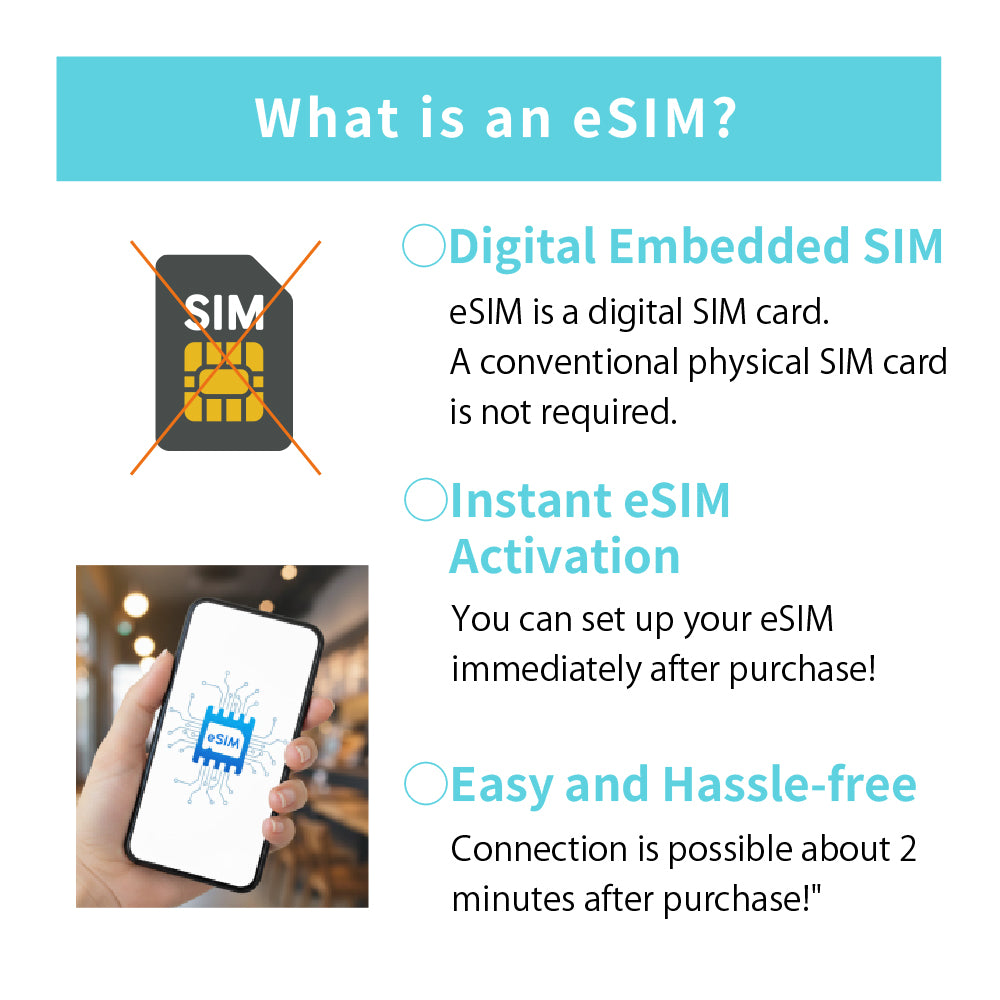 Japan Data eSIM　5GB／5days